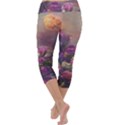 Floral Blossoms  Capri Yoga Leggings View4