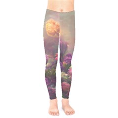 Floral Blossoms  Kids  Leggings by Internationalstore