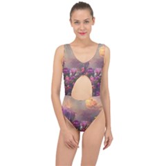 Floral Blossoms  Center Cut Out Swimsuit by Internationalstore