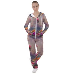 Floral Blossoms  Women s Tracksuit by Internationalstore