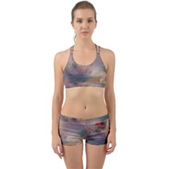 Floral Blossoms  Back Web Gym Set by Internationalstore