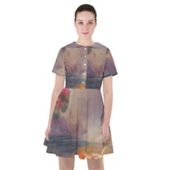 Floral Blossoms  Sailor Dress by Internationalstore