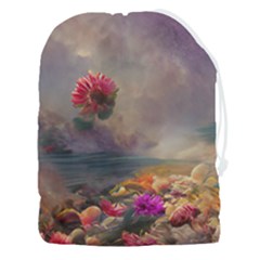 Floral Blossoms  Drawstring Pouch (3xl) by Internationalstore