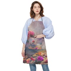 Floral Blossoms  Pocket Apron by Internationalstore