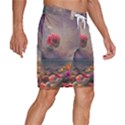 Floral Blossoms  Men s Beach Shorts View3