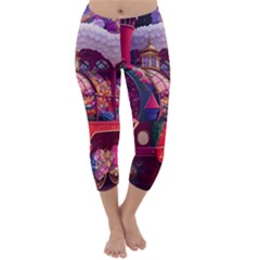 Fantasy  Capri Winter Leggings  by Internationalstore