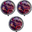 Fantasy  Mini Round Pill Box (Pack of 3) View1