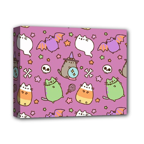 Pusheen Cat Deluxe Canvas 14  X 11  (stretched) by Pakjumat