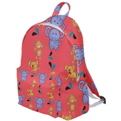 Elephant Monkey Dog Cartoon The Plain Backpack by Pakjumat