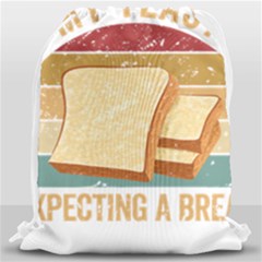 Bread Baking T- Shirt Funny Bread Baking Baker My Yeast Expecting A Bread T- Shirt Drawstring Bag (large) by JamesGoode