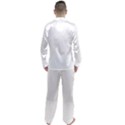 Feathers Design T- Shirtfeathers T- Shirt Men s Long Sleeve Satin Pajamas Set View2