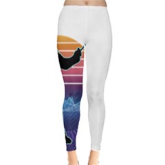 Fencing Funny T- Shirt Fencing Sport Fencing T- Shirt (1) Everyday Leggings  by ZUXUMI