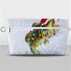 Fishing T- Shirt Fishing Christmas T- Shirt Handbag Organizer by ZUXUMI