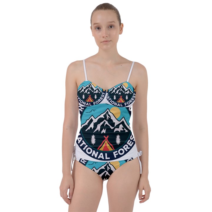 Bridger Teton National Forest T- Shirt Bridger Teton National Forest T- Shirt Sweetheart Tankini Set