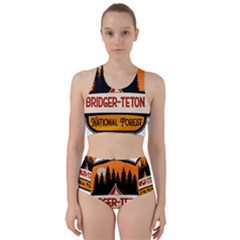 Bridger Teton T- Shirt Bridger Teton National Forest T- Shirt Racer Back Bikini Set by JamesGoode