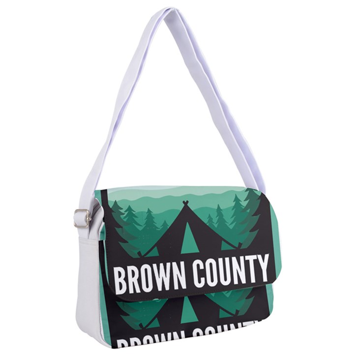 Brown County State Park T- Shirt Brown County State Park I N Camping T- Shirt Courier Bag