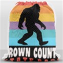 Brown County T- Shirt Brown County State Park Camping Bigfoot Nashville Indiana T- Shirt Drawstring Bag (Large) View1