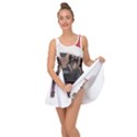 German Shepherd T- Shirt German Shepherd Merry Christmas T- Shirt (6) Inside Out Casual Dress View3