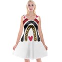 Glitter T- Shirt Glitter Rainbow Hearts T- Shirt Reversible Velvet Sleeveless Dress View1