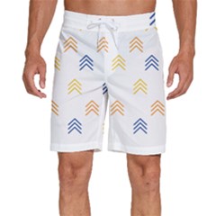 Abstract Arrow Pastel Pattern T- Shirt Abstract Arrow Pastel Pattern T- Shirt Men s Beach Shorts by EnriqueJohnson