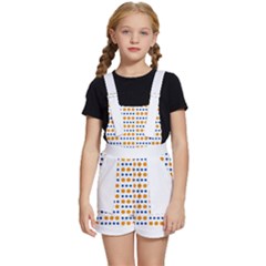 Abstract Dots Pattern T- Shirt Abstract Dots Pattern T- Shirt Kids  Short Overalls by EnriqueJohnson