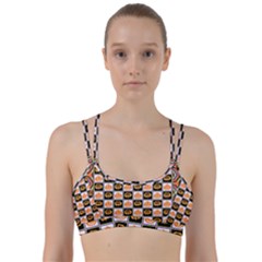 Lantern Chess Halloween Line Them Up Sports Bra by Pakjumat