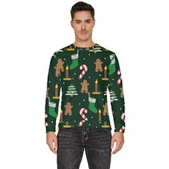 Pattern Christmas Gift Men s Fleece Sweatshirt by uniart180623