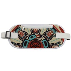 Skull Grateful Dead Phone Gratefuldead Rounded Waist Pouch by Sarkoni