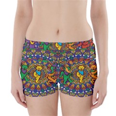 Grateful Dead Pattern Boyleg Bikini Wrap Bottoms by Sarkoni