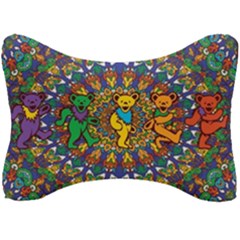 Grateful Dead Pattern Seat Head Rest Cushion by Sarkoni