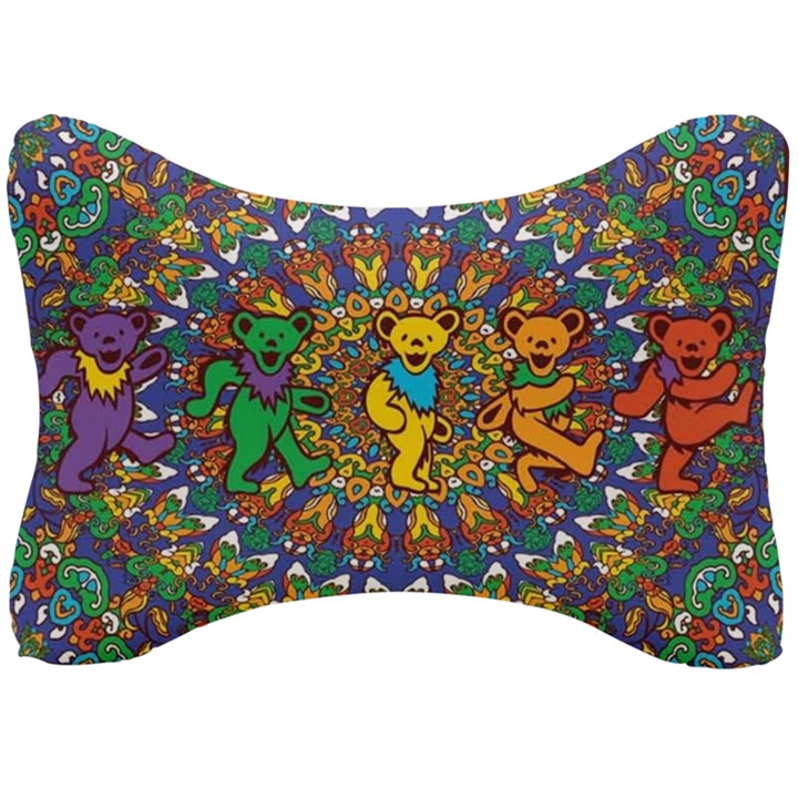 Grateful Dead Pattern Seat Head Rest Cushion