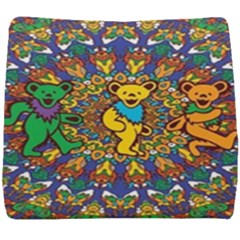 Grateful Dead Pattern Seat Cushion by Sarkoni