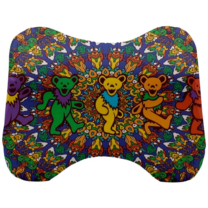 Grateful Dead Pattern Head Support Cushion