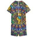 Grateful Dead Pattern Kids  Boyleg Half Suit Swimwear View2