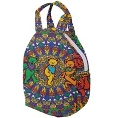 Grateful Dead Pattern Travel Backpack by Sarkoni