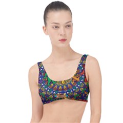 Grateful Dead Pattern The Little Details Bikini Top by Sarkoni