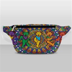 Grateful Dead Pattern Waist Bag  by Sarkoni