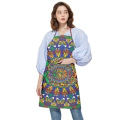 Grateful Dead Pattern Pocket Apron by Sarkoni