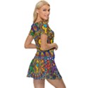 Grateful Dead Pattern Women s Sports Wear Set View3