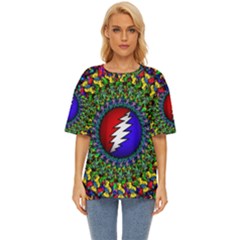 Grateful Dead Oversized Basic T-shirt by Sarkoni