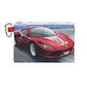 Red Ferrari Canvas Cosmetic Bag (Medium) View1