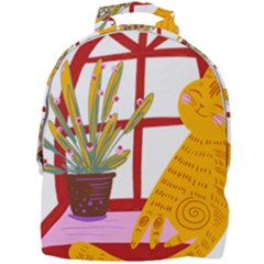 Cat Pet Ginger Art Animal Cartoon Mini Full Print Backpack by uniart180623