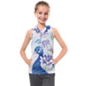 Peacock Kids  Sleeveless Hoodie View1