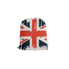 Union Jack England Uk United Kingdom London Drawstring Pouch (small) by uniart180623