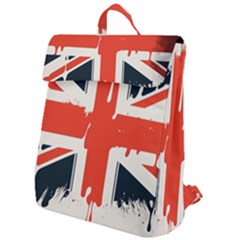 Union Jack England Uk United Kingdom London Flap Top Backpack by uniart180623