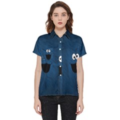 Funny Face Short Sleeve Pocket Shirt by Ket1n9