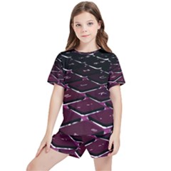 Computer Keyboard Kids  T-shirt And Sports Shorts Set by Ket1n9