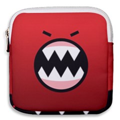 Funny Angry Mini Square Pouch by Ket1n9