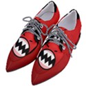 Funny Angry Pointed Oxford Shoes View2