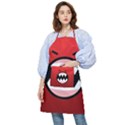 Funny Angry Pocket Apron View1